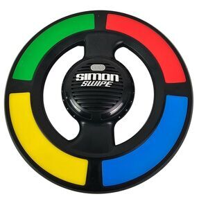 Hasbro Simon Swipe Electronic Handheld Game 2013 Working Tested‎